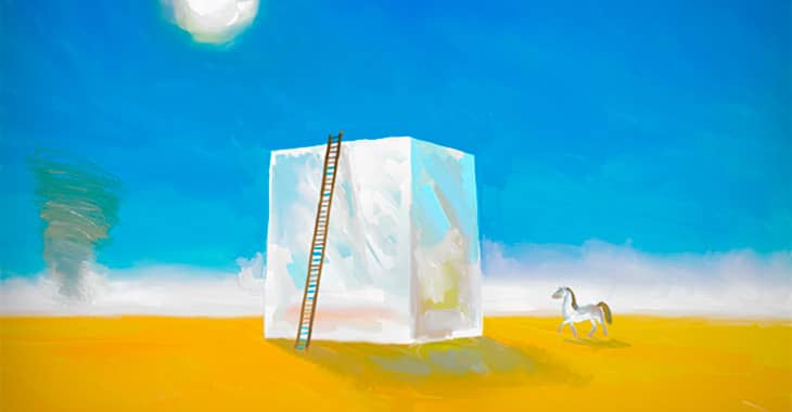 Психологический тест куб в пустыне